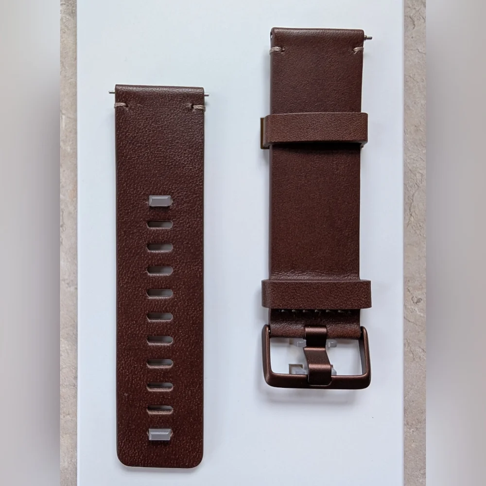 Fitbit Versa Brown Leather Band